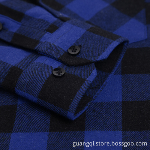 Fashion 100% cotton flannel shirt for men